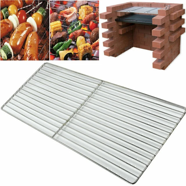 Grillrost 65x53 Cm Verchromt – Eckiger Grillaufsatz Für GN-Behälter, Perfekt Für Gastronomie & Garten