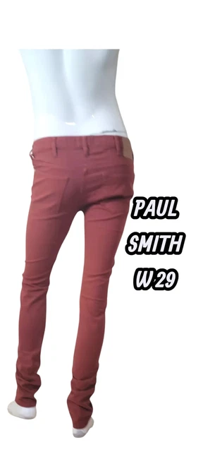 Pantalon Jeans Paul Brial Taille 42 Pour Femme - Denim Crème Délavé Brut, Coupe Slim Et Sculptante