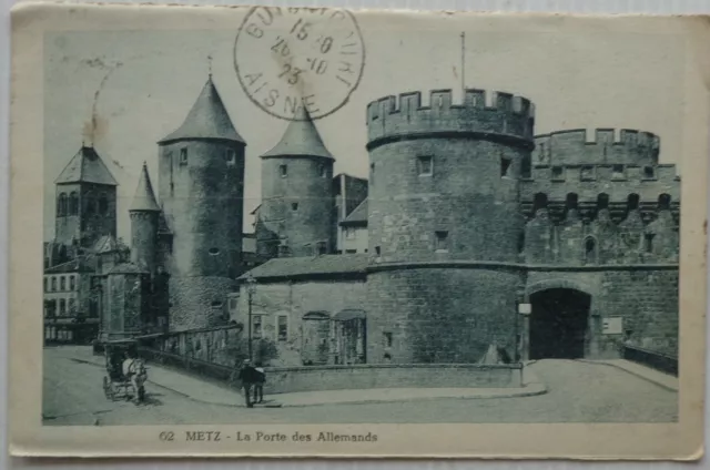 Metz 57 CPA La Holder Of Germans Good Condition 1923