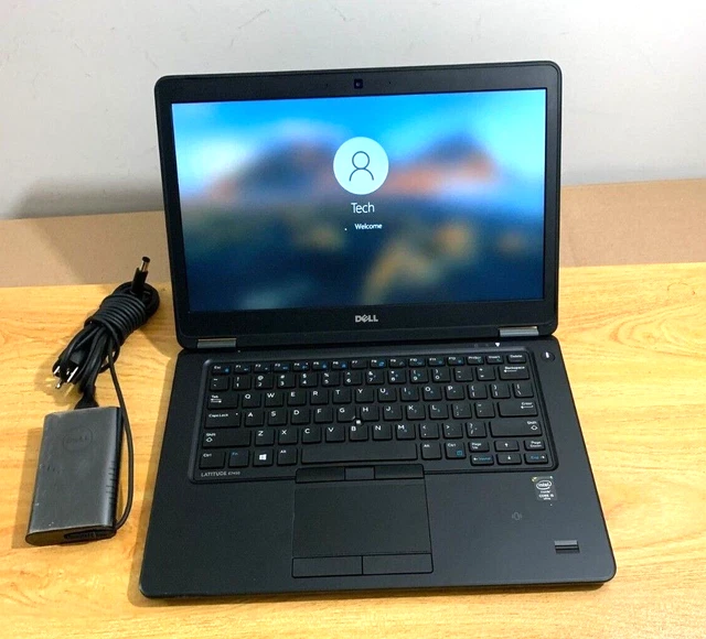 Dell Latitude E7450 Intel Core i5-5300U 16GB Ram 256GB SSD Webcam Backlit W10P