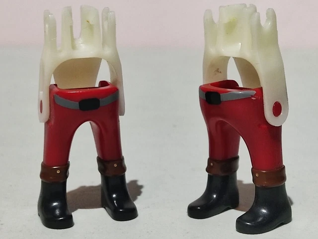Playmobil Homme Pirate Gros Ventre Blanc Et Rouge Ceinture Et Epaulettes Dorees