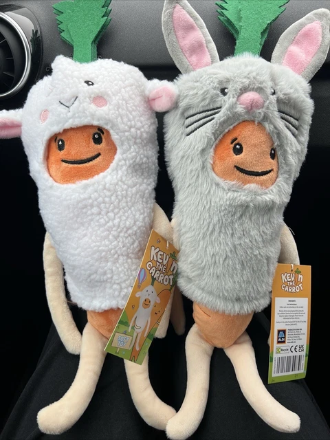 ALDI KEVIN LA Carota Pasqua 2024 - Edizione Limitata Peluche Coniglio E - Foto 3