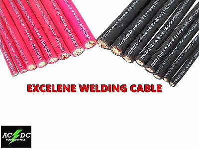 Excelene Battery and Welding Cable Copper 4/0 TO 6 Gauge AWG Size By the Foot