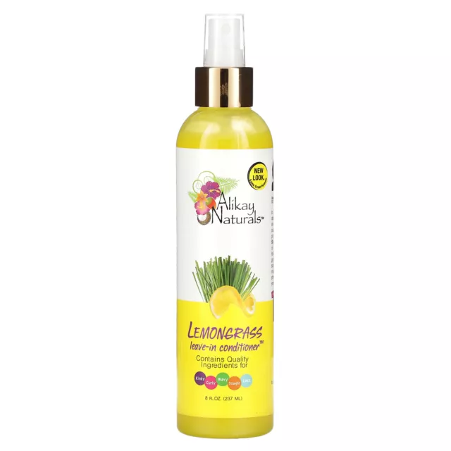 Leave-In Conditioner, Lemongrass, 8 fl oz (237 ml)