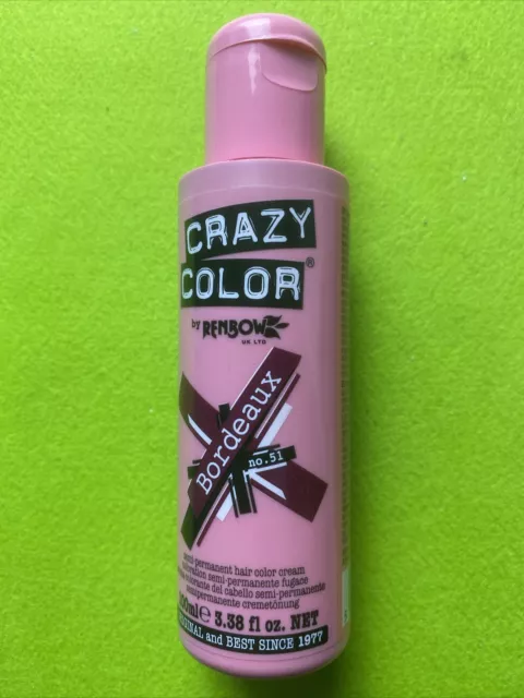 Renbow Crazy Color Bordeaux 100ml Neu