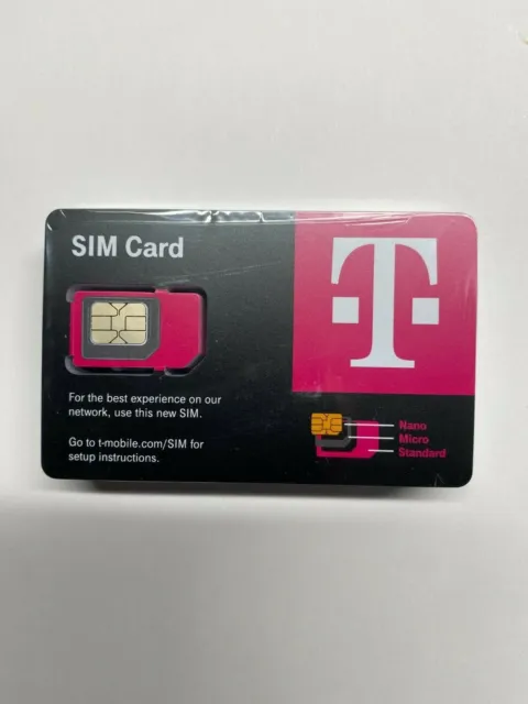 Lot of 1000 NEW T-Mobile r15 4G 5G LTE Sim Cards 3 IN 1 TRIPLE CUT. exp 10/24