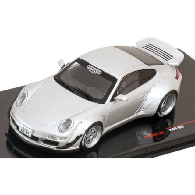 Porsche 911 997 RWB JDM Argent - IXO MOC337 1/43 - Diecast 2023