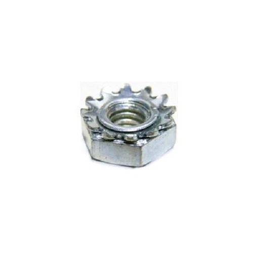 6-32 Hex Keps Lock Washer & Nut Zinc