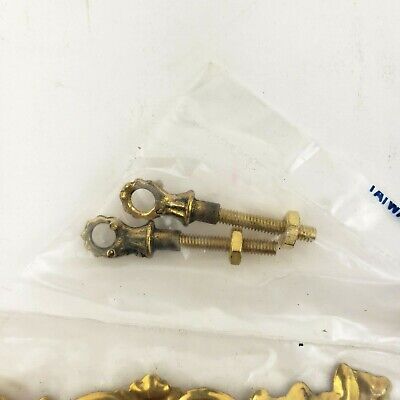 Vintage Anglo-American Brass Co Drawer Handles Bail Pulls 3