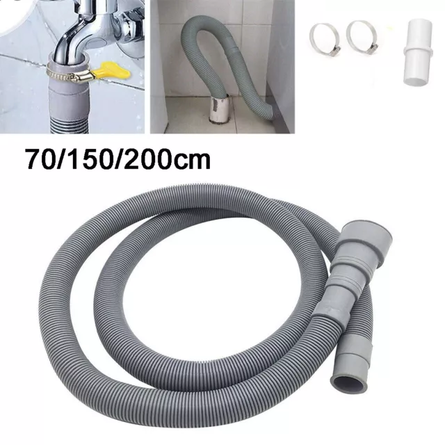 DELEMOPURE Cadre de connexion universel intermédiaire avec corde à linge  Cadre de connexion pour machine à laver/sèche-linge (corde à linge)