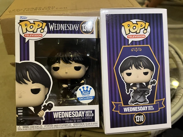 Funko Pop Wednesday With CELLO EXCLUSIVE (#1310)