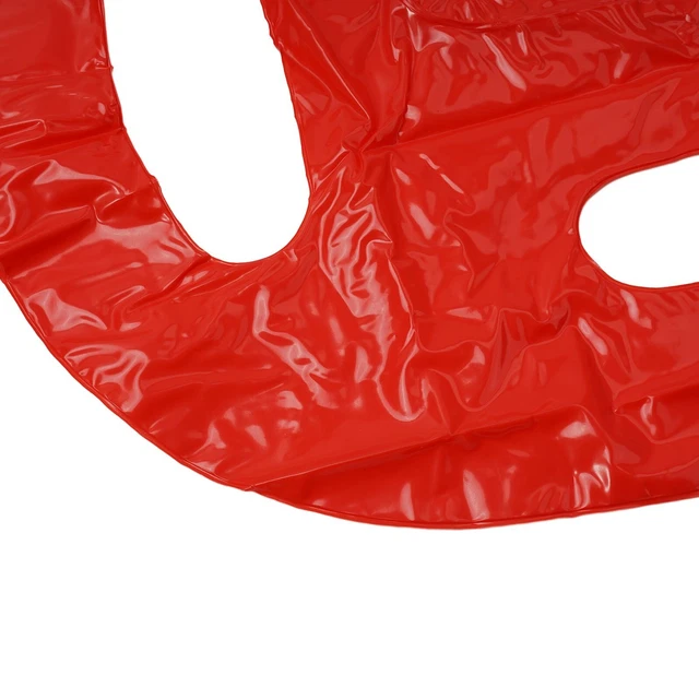 Bodyboard gonflable rouge pour enfants - Planche d'entraînement à la natation légère en polyester Oxford et PVC, 72 x 52 x 15 cm, design pliable Bodyboard gonflable rouge pour enfants - Planche d'entraînement à la natation légère en polyester Oxford et PVC, 72 x 52 x 15 cm, design pliable