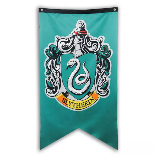 Harry Potter House Banner Flag Gryffindor Slytherin Ravenclaw Hufflepuff gifts 3