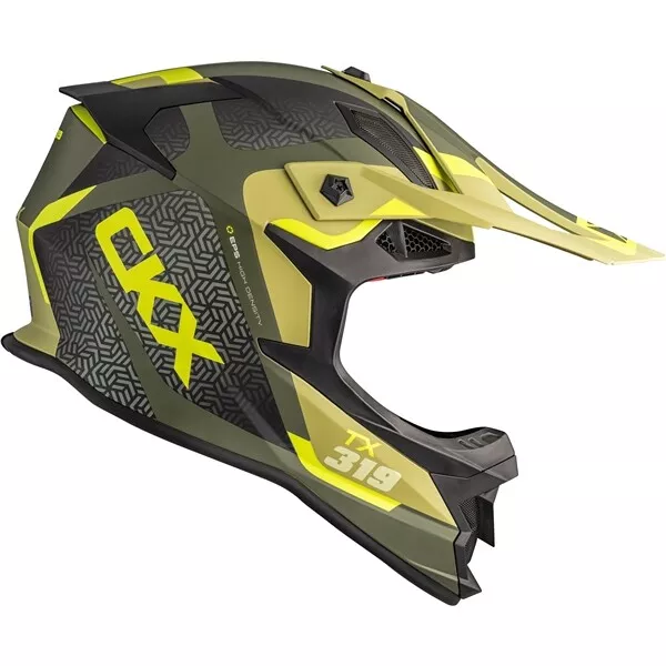 CKX TX319 MX Off-Road Helmet - Laxer Graphic