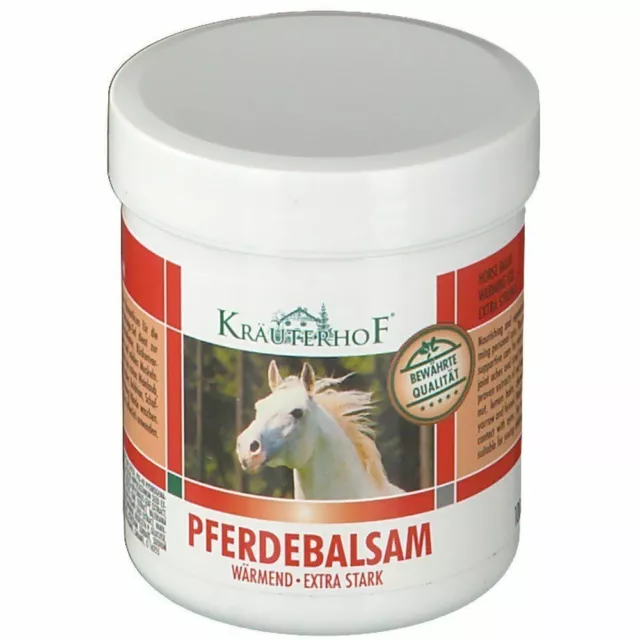 ASAM Krauterhof Pferdebalsam Gel Balm with Strong Warming Effect 100 ml
