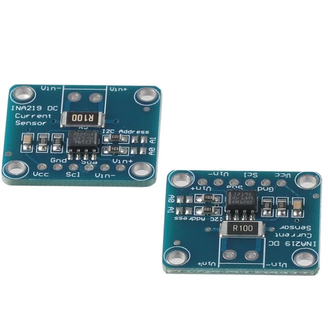 2PCS BLUE BI-DIRECTIONAL DC Sensor Current Power Supply Arduino ...
