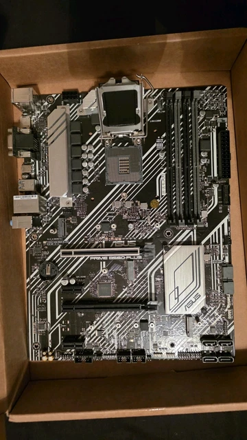 ASUS PRIME B560 Plus, LGA1200, 10th/11th Gen Intel CPU, DDR4, ATX £99. ...