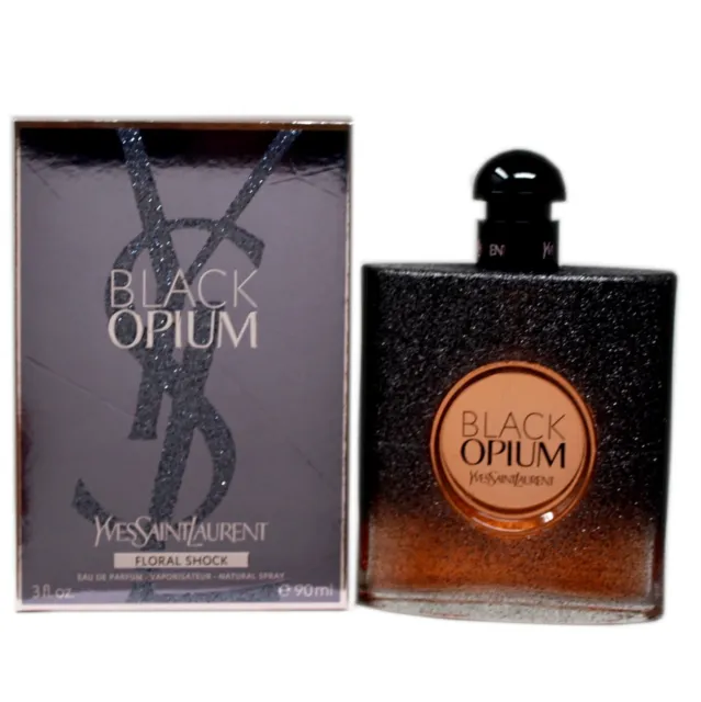 Yves Saint Laurent Black Opium Floral Shock Eau De Parfum 90 Ml/3 Fl.oz. Nib