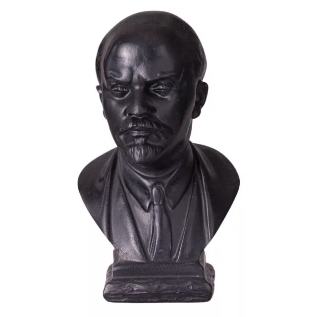 SOVIET RUSSIAN USSR Leader Vladimir Lenin Stone Bust Statue Sculpture 3 ...
