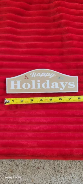 Happy Holidays Decor