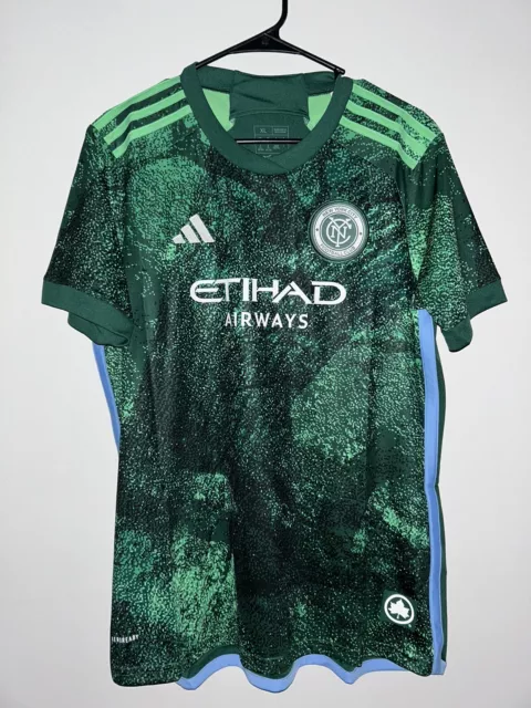 Adidas Womens New York City Fc 23-24 Green Parks Jersey Size Xl Nwt $100