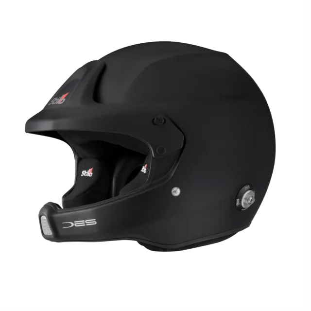 Stilo WRC DES Composite FIA 8859-2015 zugelassener Motorsporthelm (schwarz)