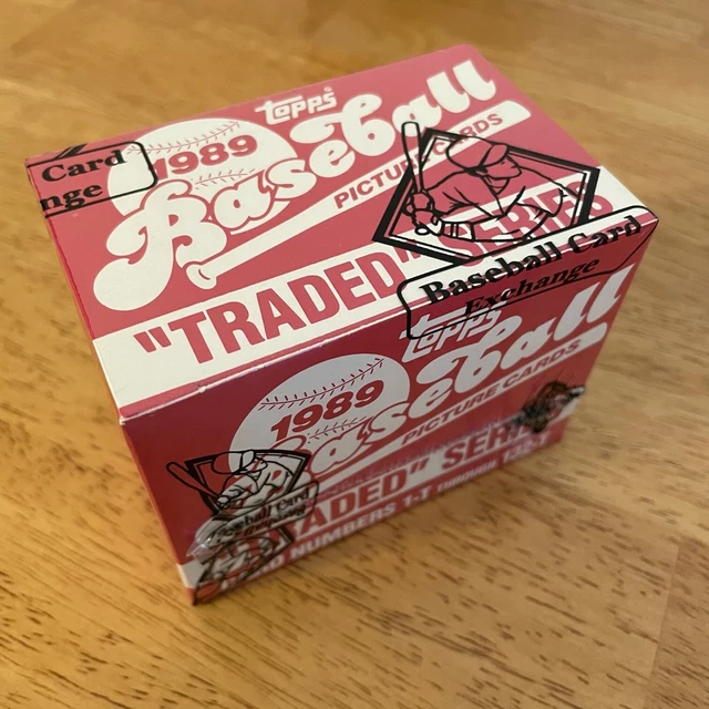 1989 Topps Traded baseball complete set -BBCE/FASC- Ken Griffey Jr/Johnson/Deion