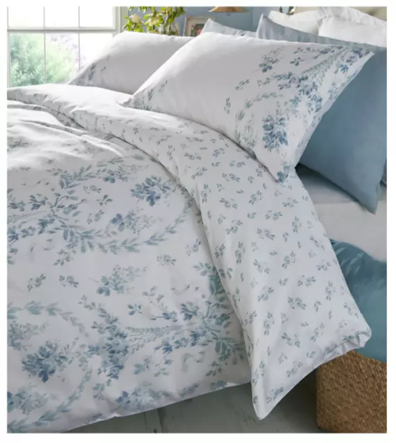 Laura Ashley Marabeau Seaspray Duvet Cover Set BNWT - KING