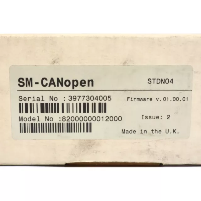 Control Techniques 82000000012000 PLC SM-CANopen STDN04 (B183) 3