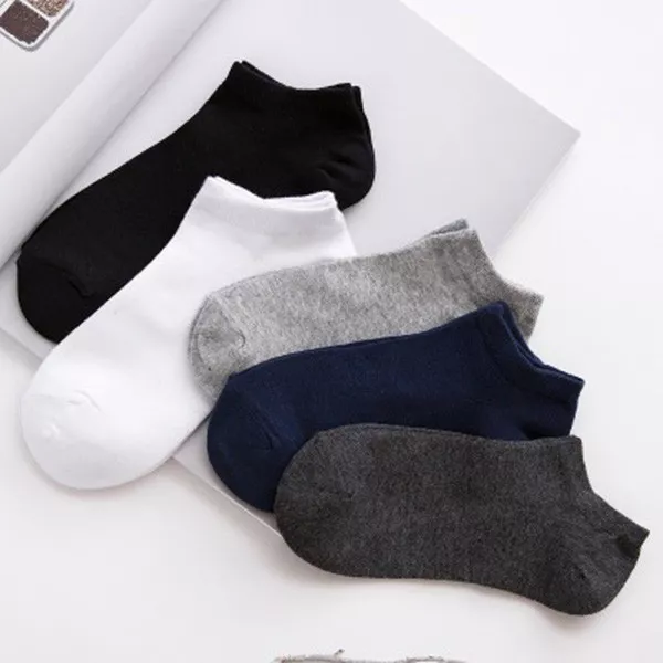 5 Pairs Men's Fashion Socks Winter Warm Casual Soft Cotton Sports Stockings New