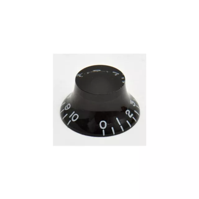 G � Ldo Music KBHVB Bouton, Plexiglas, Forme de Chapeau Noir
