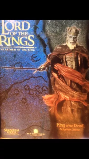 Lord of the Rings Herr der Ringe Figur/Statue-King of the Dead-Weta sideshow