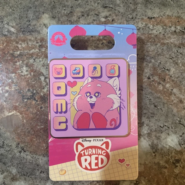 DISNEY PIXAR PIN Turning Red New Movie Disney+ 2022 Red Panda OMG £13.