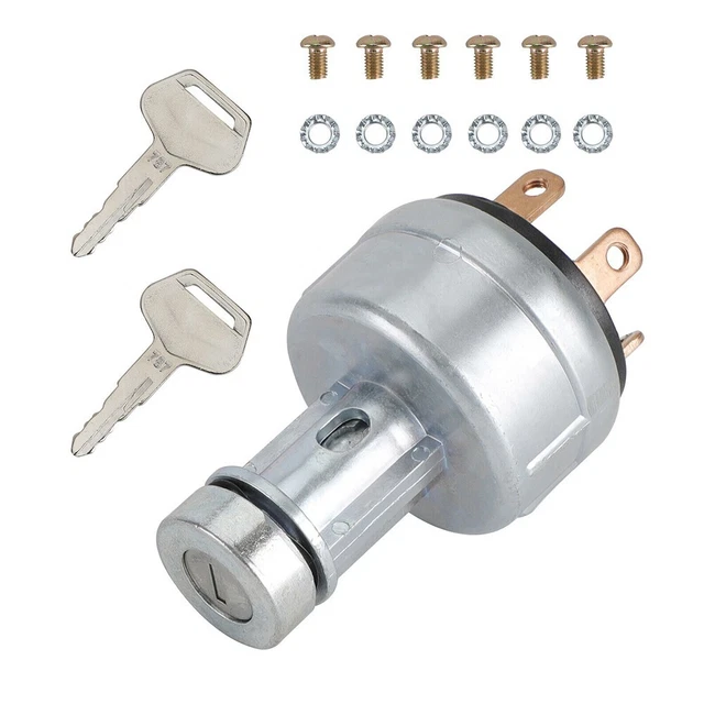 ACCESSORIES IGNITION SWITCH Heavy Equipment Attachments Control With 2 ...