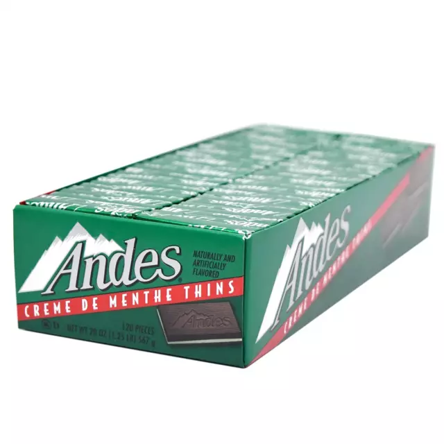 TOOTSIE ROLL ANDES Creme De Menthe Thin Mints - After Dinner Mints ...