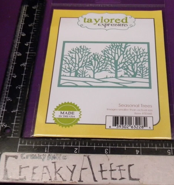 Estacional Trees Hill Escena Desnuda Troquelados Expresiones Taylored Te448 Creakyattic