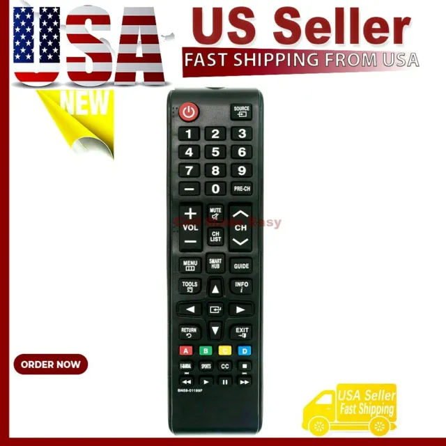 New Universal Remote Control for ALL Samsung LCD LED HDTV 3D Smart TVs