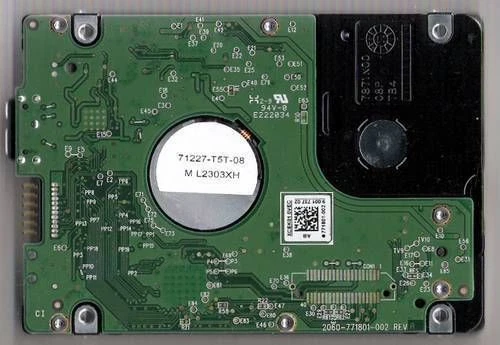 Carte Contrôleur PCB Pour Disque Dur Western Digital WD5000BMVW-11S5XS1, Occasion