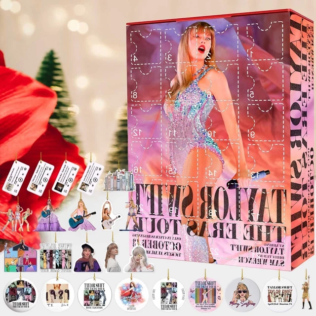 CHRISTMAS ADVENT CALENDAR 2024 Contains 24 Gifts (2D Acrylic Pendants