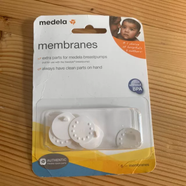 New~ Medela Breast Pump Membranes extra parts 6 pack Authentic #87088