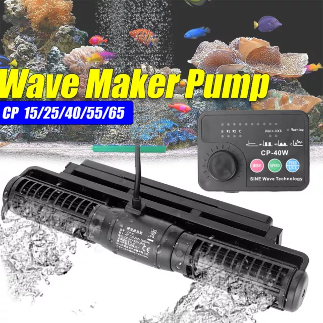 JEBAO JECOD CP-25W/40W/55w Cross Flow Wave Maker Pump Aquarium Reef Tank AU Plug