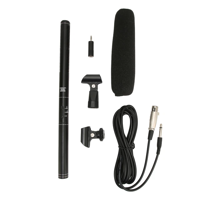 Handheld Mic Reporters INTERVIEW MICROPHONE PROFESSIONAL Noise Reduction Handheld Reporter XAT ...