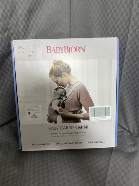 BabyBjorn Baby Carrier Mini - Light Gray