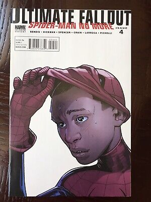 ULTIMATE FALLOUT #4 2nd PRINTING PICHELLI VARIANT 1ST APP MILES MORALES KEY