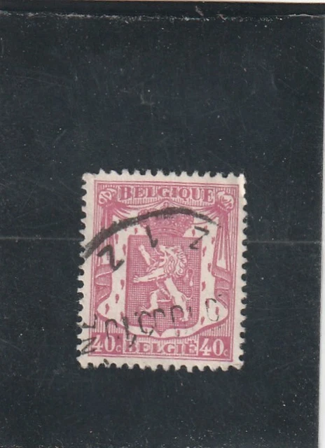 L5588 BELGIQUE timbre Y&T N° 479 de 1938 " Armoiries " Oblitéré