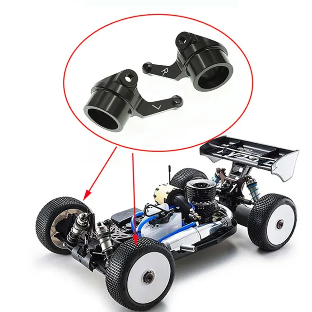 For KYOSHO MP10 MP10T MP9 RC Car Steering Cup Aluminum Upgrade Parts Accessories 3