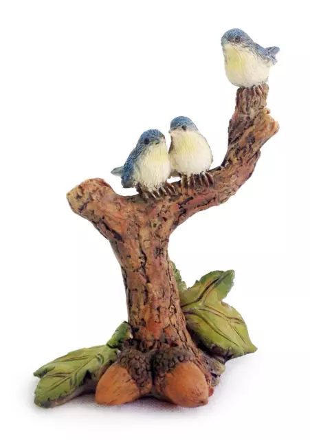 Miniature Dollhouse Fairy Garden Bluebird Trio - Buy 3 Save $5
