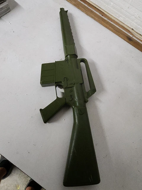 VINTAGE EMPIRE PLASTICS M16 Toy Machine Gun Burst £7.04 - PicClick UK