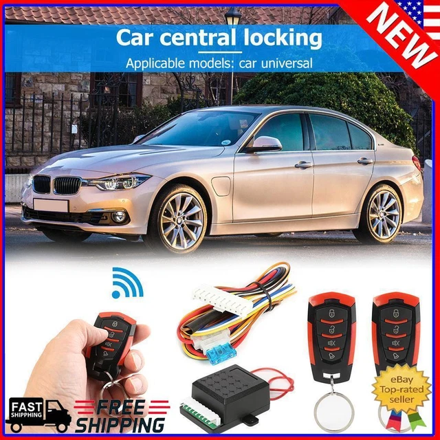 Central Door Lock Auto Keyless Entry Alarm System Central Locking Kit 401/T111