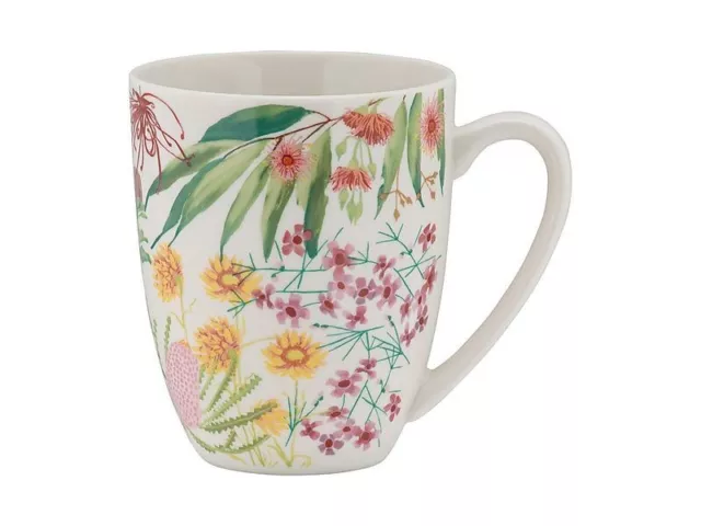 Maxwell & Williams Royal Botanic Gardens Native Blooms Coupe Mug 420ML Set of 4